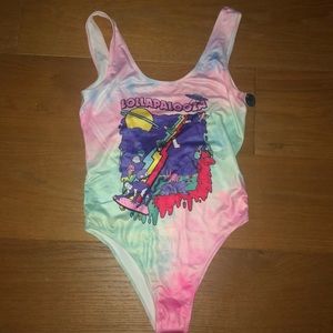 NWT Lollapalooza Tyedye Bodysuit